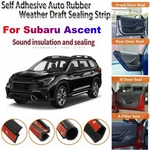 Door Rubber Seal Strips Weather Trim Wind Noise Reduction Kit For Subaru Ascent. Fixed Price $59.98.