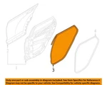 Hyundai Oem 22-24 Tucson Rear Components-door W'strip 83140CW000. Fixed Price $155.28.