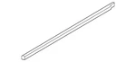 Genuine Volkswagen Belt Weather-strip 561-839-475-B-7Z7. Fixed Price $212.72.