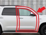 Toyota Genuine Sequoia 60 Usk Upk Weatherstrip, Front Door Opening Trim, R&l Set. Fixed Price $203.00.