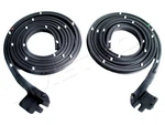 1966-1967 Chevrolet Chevelle, Malibu 4 Door Hardtop Rear Weatherstrip Seals. Fixed Price $159.00.