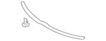 Genuine Mazda Front Weather-strip TD11-56-770A. Fixed Price $42.49.