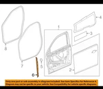Gm Oem 16-23 Malibu Door Components-front W'strip 23295055. Fixed Price $31.32.