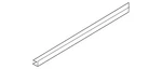 Genuine Audi Door Window Belt Weatherstrip 8K0-839-480-C. Fixed Price $33.08.