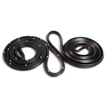 Molded Door Seals With Clips For Buick Skylark 1968-1972 7717766/7; Lm 12-S. Fixed Price $130.99.