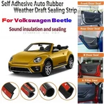 Door Rubber Seal Strips Weather Draft Noise Reduction J For Volkswagen Beetle. Fixed Price $61.10.