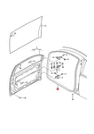 Genuine Door Seal Inner Vw Beetle Bettle New 1C0867365AAMGT. Fixed Price $211.69.