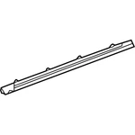 New Genuine Mercedes-benz Lower Weather-strip 1666980362 Oem. Fixed Price $56.24.