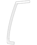 Genuine Ford Door Seal F3UZ-1543723-A. Fixed Price $120.51.