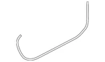 Genuine Audi Door Weather-strip 8W6-837-911-A. Fixed Price $188.97.