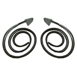 Molded Door Seals For Plymouth Barracuda 1967-1969, Duster 1970-1972 Lm 23-C. Fixed Price $180.00.