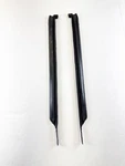 1971-73 Mustang Quarter Window Vertical Weatherstrip Fastback Pair D1ZZ6330146/7. Fixed Price $36.99.