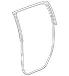 Genuine Gm Door Weather-strip 86796999. Fixed Price $72.63.