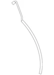Genuine Porsche Rear Weather-strip 9Y0-839-761-B. Fixed Price $102.70.