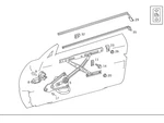 Genuine Mercedes-benz Rail 129-720-05-24. Fixed Price $113.03.