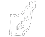 Genuine Honda Seal Rear Door Hole 72821-TBA-A11. Fixed Price $105.39.