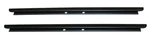 New Rear-door Outside Beltline Molding Window Sweeps Weatherstrip / Gm Trucks. Fixed Price $81.99.