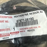 Toyota Camry 2018-2023 Surround Right Rear Door Outer 67871-06180 /67871-33120. Fixed Price $49.00.