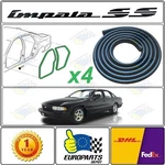 1994-1996 Chevrolet Impala Ss Rubber Door Aperture Seal 4-PIECE Weatherstrip Set. Fixed Price $169.00.