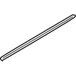 Genuine Ford Sliding Door Weatherstrip DT1Z-6125030-B. Fixed Price $19.77.