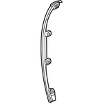 Genuine Mercedes-benz Oe Cover Strip 167-722-47-00. Fixed Price $50.46.