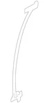 Genuine Nissan Door Seal 76924-EZ10C. Fixed Price $127.23.