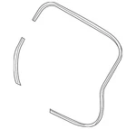 Genuine Hyundai 2013-2019 Santa Fe Xl Weatherstrip 87321-B8000. Fixed Price $118.58.