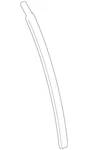 Genuine Gm 2000-2006 Front & Rear Lh Door Upper Auxiliary Weatherstrip 21993938. Fixed Price $171.89.