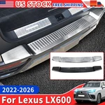 For Lexus LX600 LX500D Stainless Steel Trunk Sill Trim Strip Accessories. Fixed Price $158.00.