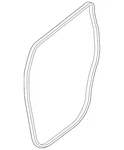 Genuine Mitsubishi Surround Weather-strip MR641967. Fixed Price $69.17.