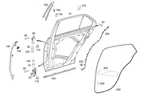 Genuine Mercedes-benz Cover Strip 167-732-49-00. Fixed Price $61.10.