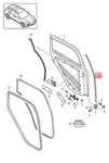 Genuine Porsche Cayenne Front Door Seal Left+right Pair 95853371705 95853371805. Fixed Price $116.40.
