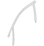 Genuine Audi Window Channel 83A-837-432. Fixed Price $208.95.
