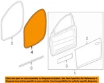 Chevrolet Gm Oem Cruze Front Door-weatherstrip Seal Left 95021340. Fixed Price $124.14.