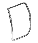 Genuine Gm Rear Driver Side Door Weatherstrip 84741675. Fixed Price $120.02.