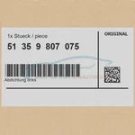 Genuine Mini 51359807075 - Left Seal. Fixed Price $61.29.
