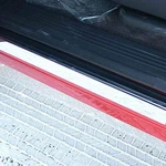 Steel 1/2" Door Sill Trim Fit For 2007-13 Gmc Sierra Crew Cab LUXFX1976. Fixed Price $137.47.