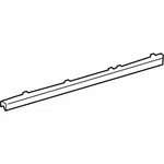 Genuine Mercedes-benz Oe Sealing Rail 295-730-28-00. Fixed Price $67.06.