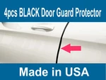 4PCS Black Door Edge Scratch Protector Guard Trim Molding For Mercedes 2002-2018. Fixed Price $18.62.