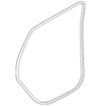 Genuine Audi Door Weather-strip 4K4-839-911-A. Fixed Price $159.29.