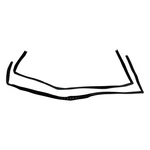 55395174K Glass Seals Set Of For Jeep Wrangler 1997-2006 Pair. Fixed Price $144.75.