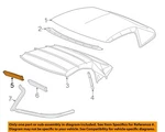 Gm Oem 15-16 Corvette Convertiblesoft Top Cover Components-front Seal 23356725. Fixed Price $29.01.