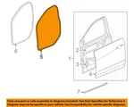 Gm Oem 10-16 Srx Front Components-door W'strip 20981187. Fixed Price $320.66.