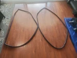 2009-2013 Toyota Corolla Front Door Weatherstrips Oem 67861-02220 & 67862-02220. Fixed Price $71.95.