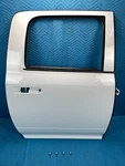 Ram 2500 3500 Rear Passenger's Door W/moldings 2018-2023 White: PW7 Oem. Fixed Price $775.00.