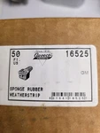 50 Ft Of Auveco #16525 Sponge Rubber Weather Stripping For 1955-1963 Gm Vehicles. Fixed Price $75.00.