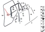 New Bmw X4 F26 Rear Right Inner Door Channel Seal 51227335696 No Duty To. Fixed Price $90.25.