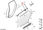 Genuine Bmw I20 Ix M60 M70 Xdrive Adapter Rear Door Right 51139463714. Fixed Price $62.52.