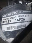 New Oem Genuine Nissan 2013-2019 Sentra Front Left Door Weatherstrip 80831-4AF2A. Fixed Price $72.00.