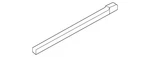 Genuine Audi Quarter Panel Molding 8F0-839-479-E. Fixed Price $96.84.